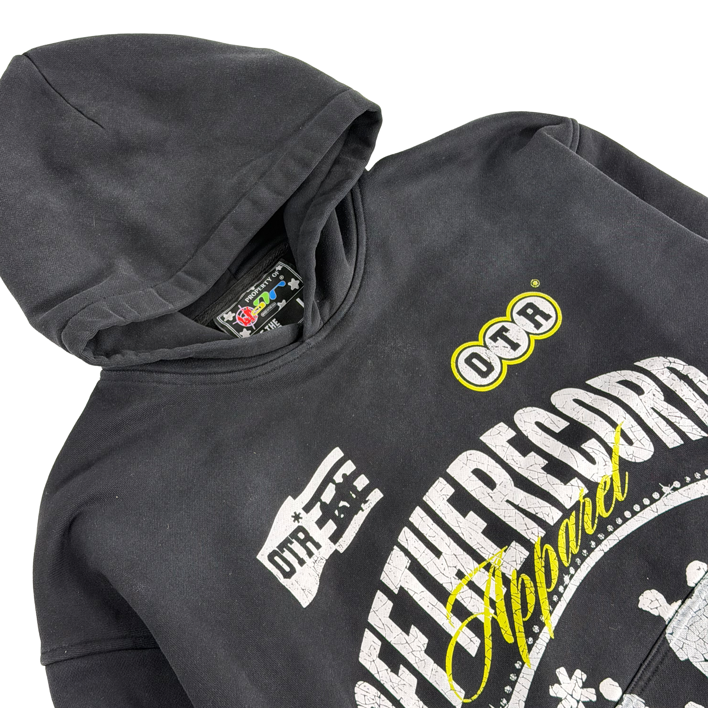 BLACK OTR HOODIE